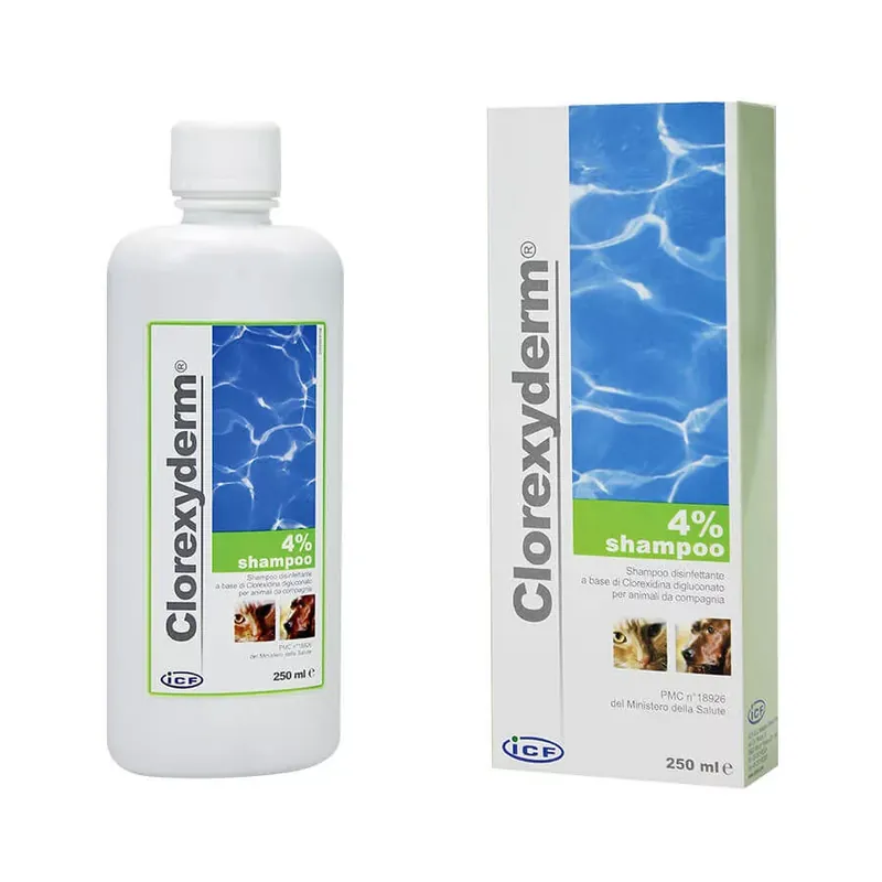 Comandă acum Clorexyderm 4% Șampon 250 ml