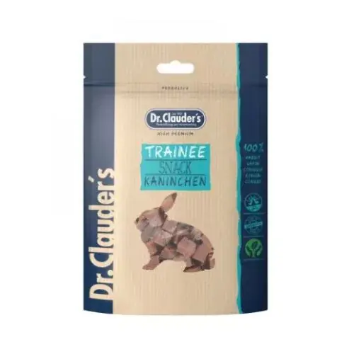 Dr.Clauder‘s Dog Premium Rabbit Training Snack 80 g Retur gratuit