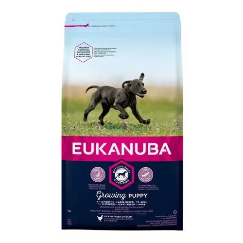 Eukanuba Puppy Large 2x 18 kg hrană pentru câini Expediere rapidă