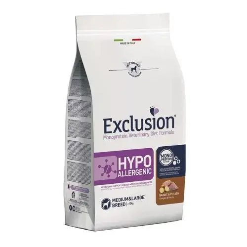 Exclusion Hypoallergenic Rabbit & Potato Medium & Large 2 kg Cel mai vândut
