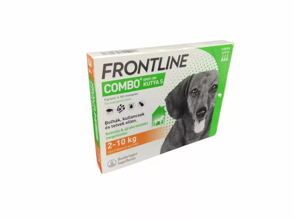 Frontline combo câine S /2-10 kg/ 3x Doar azi