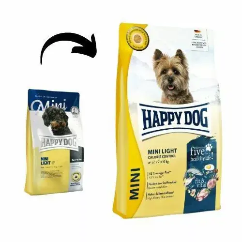 Happy Dog Fit & Vital Mini Light Calorie Control 4 kg Reduceri