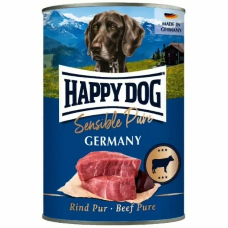Cel mai bun preț Happy Dog Germany Pur (carne de vită) la conservă 400 gr