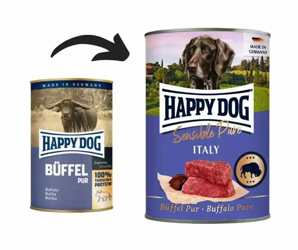 Reduceri Happy Dog Italy Pur (Buffalo) 6x200 g
