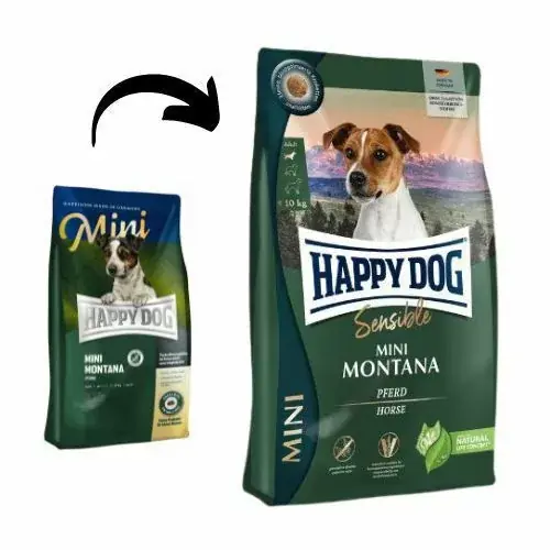 Happy Dog Supreme Mini Montana 4 kg hrană pentru câini Doar azi