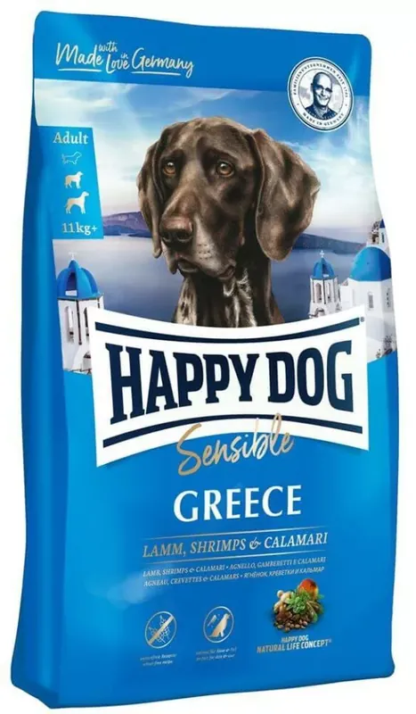 Ultima șansă Happy dog Supreme Sensible Greece 11 kg hrană pentru câini