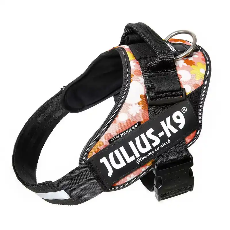 Bestseller Julius-K9 IDC Ham, cu inscripție, Mini "Pe roz flori"