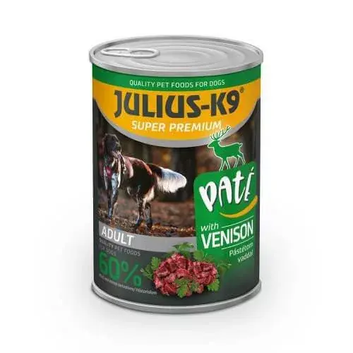 Mai ieftin Julius-K9 conservă Venison(game meat) 20x400 g