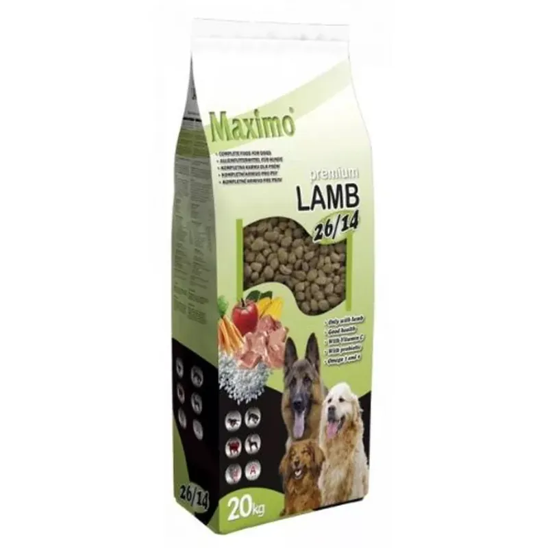 Maximo Lamb hrană pentru câini 20 kg Ofertă de sezon