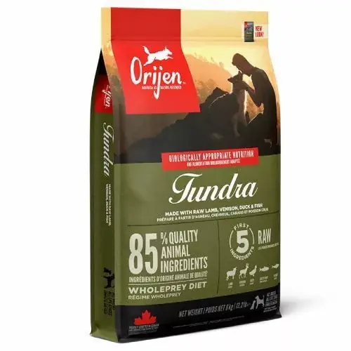 Cel mai bun preț Orijen Tundra 2x11,4 kg hrană pentru câini