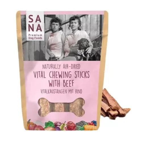 SANAdog Vital With beef Baton de ros 150 g Expediere rapidă