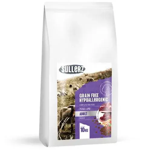 Expediere rapidă SullerZ Grain Free Hypoallergenic Adult Mono Lamb Hrană pentru câini 2x10 kg