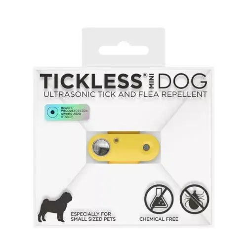Tickless Mini Căpușe și Antipurici Mic de talie câini pentru Galben Ieftin