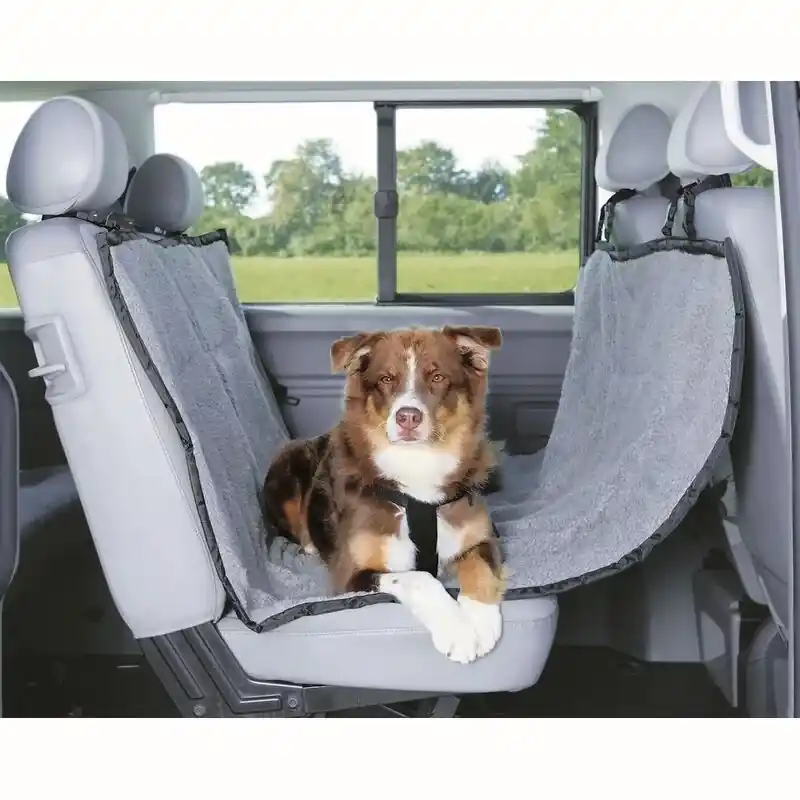 Trixie Pentru mașină Husă scaun auto Gri/Negru 145×160 m Plată sigură
