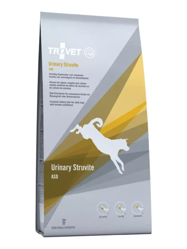 Livrare expres Trovet Urinary&Struvite /ASD Dog hrană uscată pentru câini 2x12,5 kg
