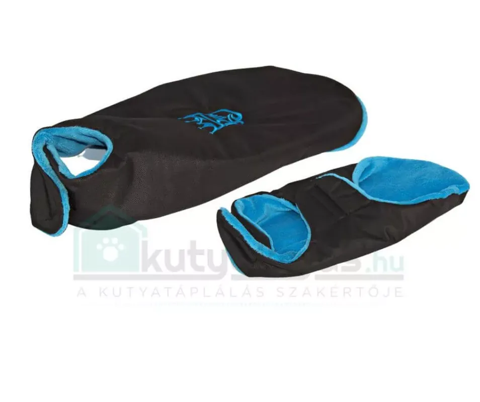 Cumpărături sigure Cu arici Haină de iarnă Negru-Albastru XL King Cu inscripție