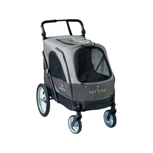 Petstro Silverwing cărucior, XL mărime, 55 kg-până la Maro / Gri închis Discount