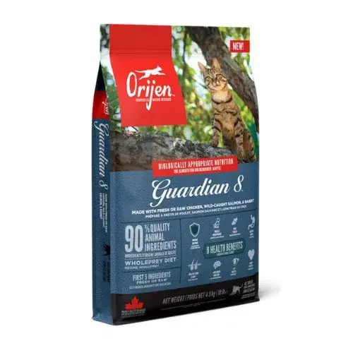 Orijen Guardian 8 hrană pentru pisici 4,5 kg Ofertă specială