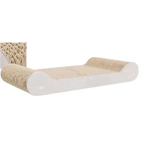 Trixie Junior ansamblu de zgâriat carton, 38×6×18 cm, gri deschis Popular