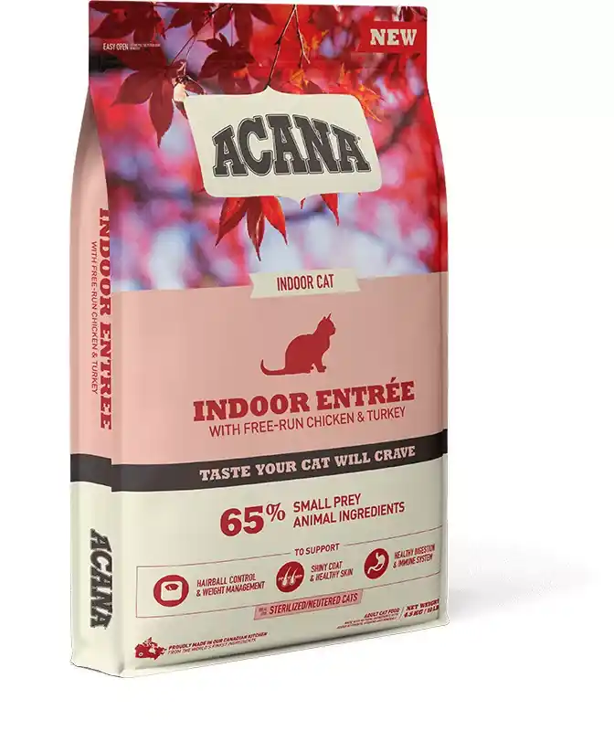 Acana Indoor Entrée Cat1,8 kg Retur ușor