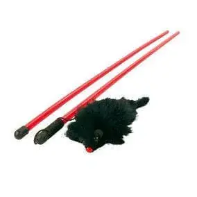 Plată sigură Trixie pisică jucărie cu șoricel 100 cm