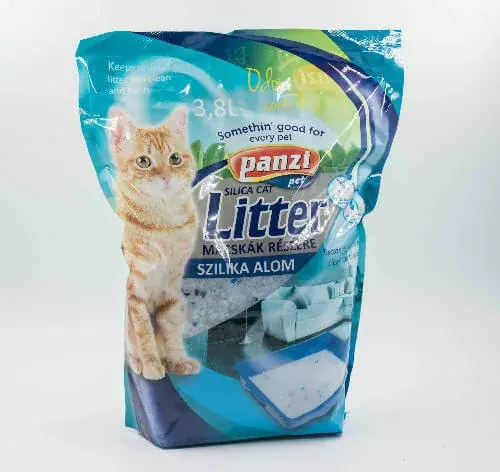 Panzi Nisip pentru pisici silicon Basic 3,8 l Plată sigură