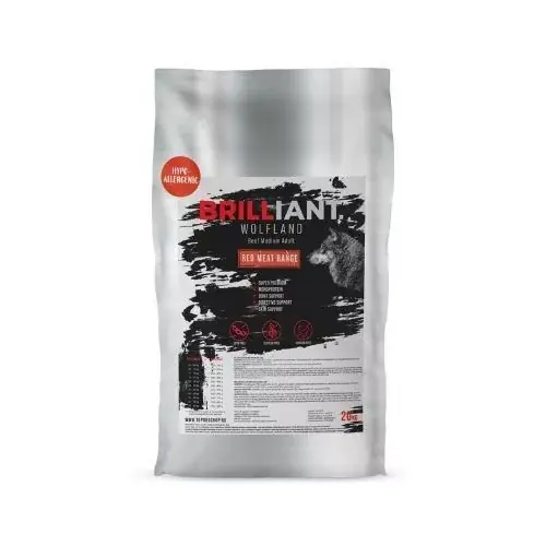 Brilliant Wolfland Beef Red Meat Range adult medium 20 kg Discount