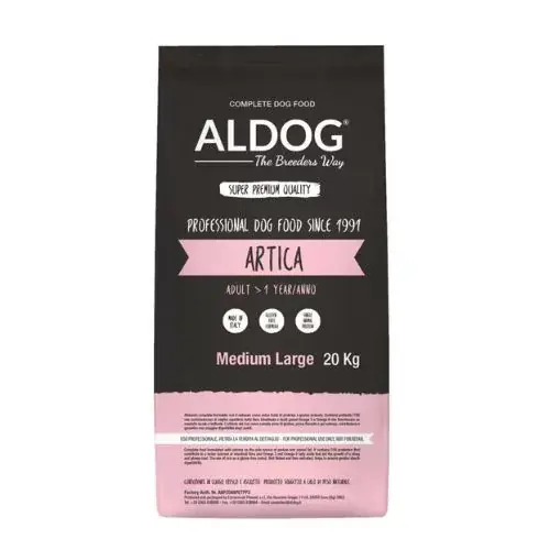 Plată securizată Aldog Artica Adult Medium Large Salmon 20 kg hrană pentru câini