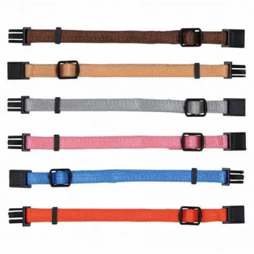 Cel mai vândut Zgardă Juniornek S-M 17-25cm/10mm 6buc Maro,Bej,Gri,Roz,Portocaliu,Albastru