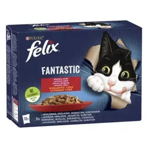 Felix Fantastic Selecție tradițională hrană umedă pentru pisici 44x85g Super ofertă