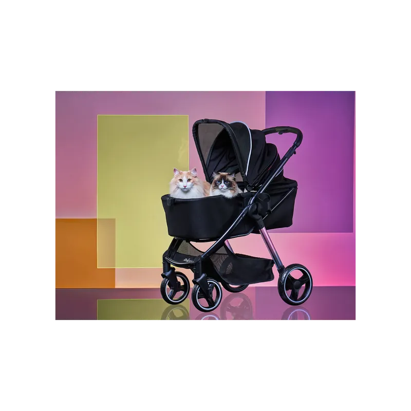 Innopet Retro Luxe Stroller - Prism Black Preț mic