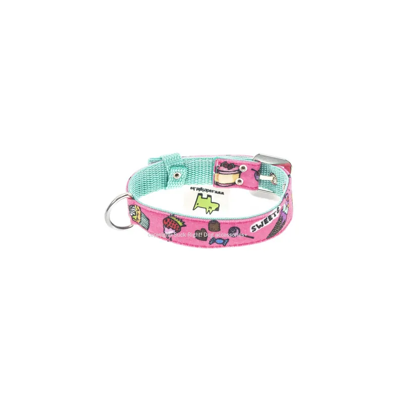 Candy Shop Pink Collar Luludog Cel mai vândut