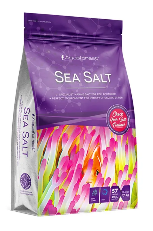 Aquaforest Sea Salt sare de mare pentru corali moi 25 kg Preț redus