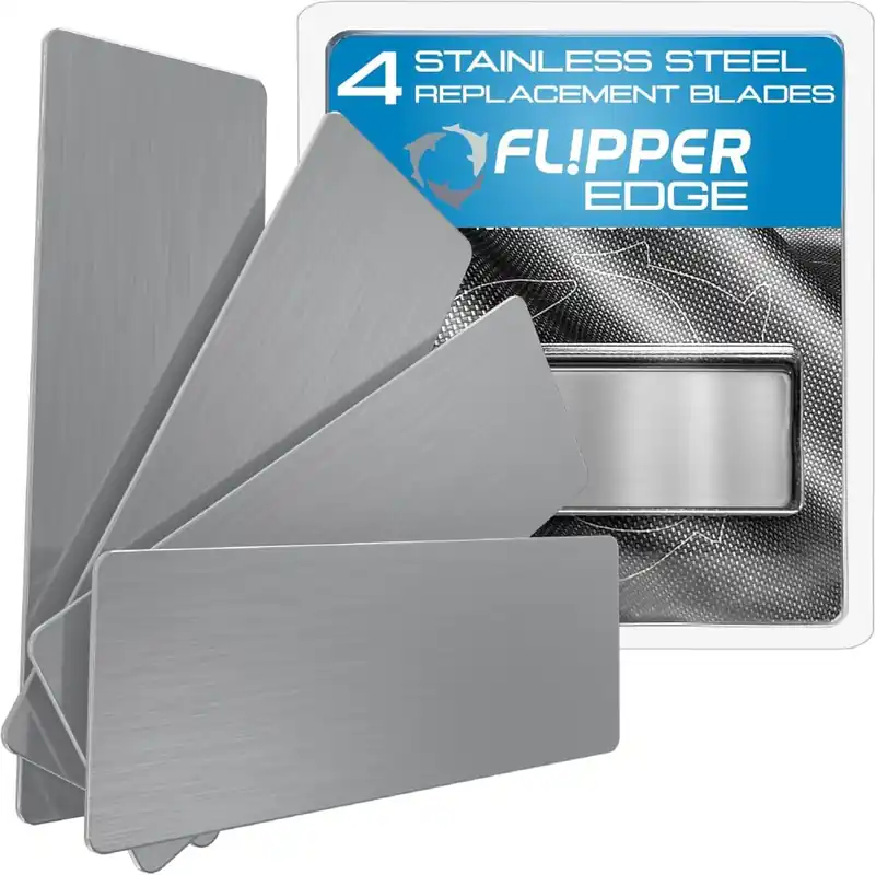 Premium Flipper Edge Stainless Steel Lame de schimb