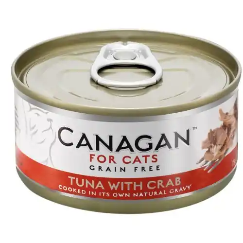 Canagan Cat Ton si Crab, hrana umeda pisici, 75G Livrare expres