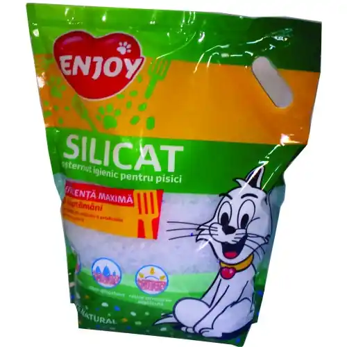Expediere rapidă Silicat pentru pisici Enjoy, 3.8L