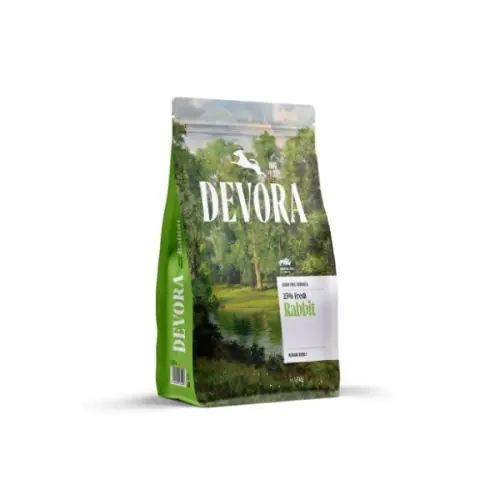 Ieftin Devora Adult All Sizes Grain Free Monoprotein cu Iepure, hrana uscata caini, 1.5KG