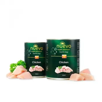 Cumpărături sigure CONSERVA NUEVO ADULT DOG PASARE 800G