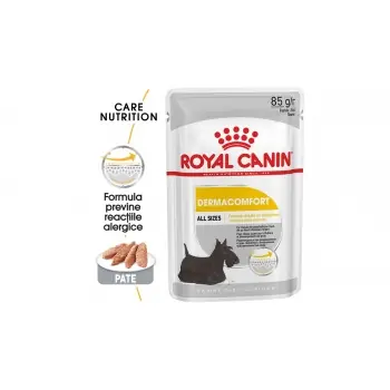 PLIC ROYAL CANIN DERMACONFORT 12X85G Ieftin