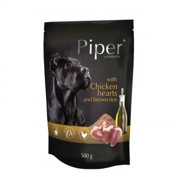 Mai ieftin PLIC PIPER DOG INIMI DE PUI 500G