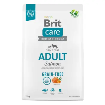 BRIT CARE DOG GRAIN-FREE SOMON 3KG/SAC Ofertă exclusivă