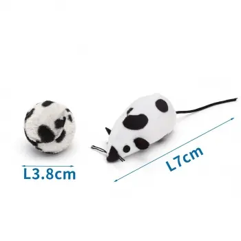 SET PENTRU PISICI SOARECE SI MINGE 3.8/7CM 49035 Disponibil imediat