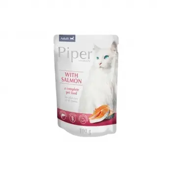 Cumpărături sigure PLIC PIPER CAT SOMON 100G