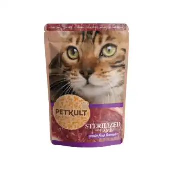 Cumpărături sigure PLIC PETKULT CAT STERILIZED MIEL 10X100G/BAX