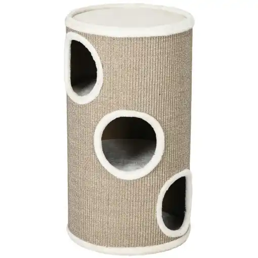 Ansamblu pentru pisici, Turn din Sisal pentru animale de companie cu planforme cu invelis moale Noutate