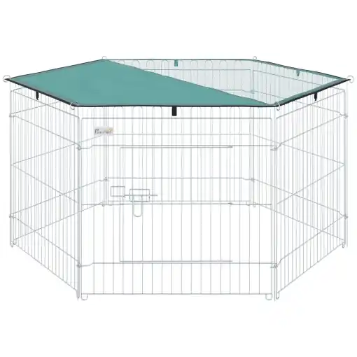 Ofertă de sezon tarc modular animale, acoperis impermeabil 59x60cm