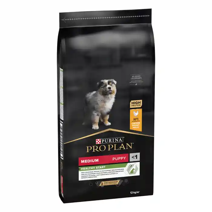 Hrana uscata pentru caini Purina Pro Plan Medium Puppy, Pui, 12kg Preț redus