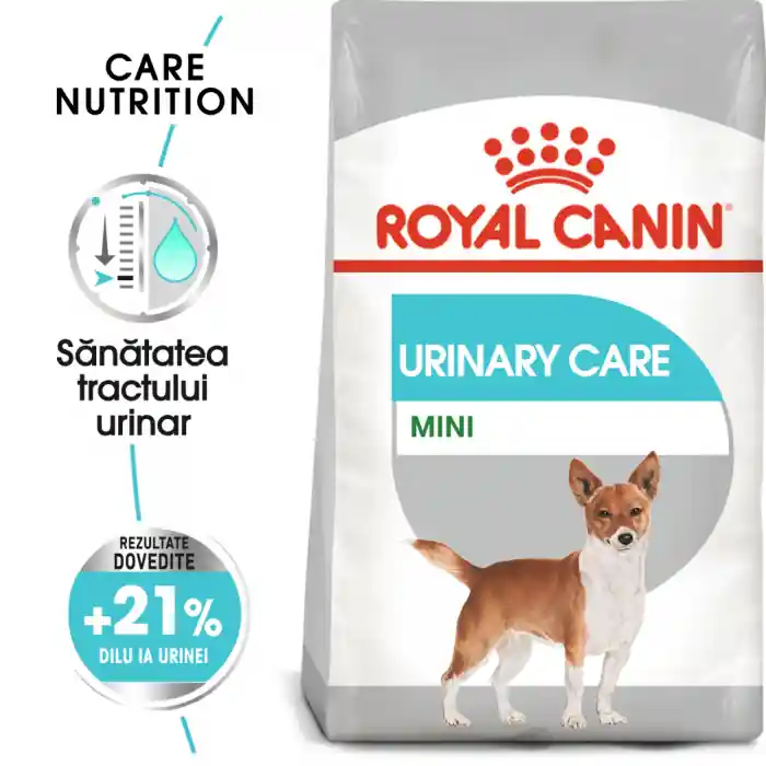 Comandă acum Royal Canin Mini Urinary Care hrana uscata caine, sanatatea tractului urinar, 1 kg