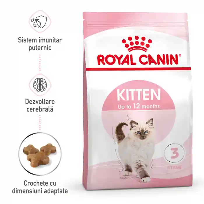 Calitate înaltă Royal Canin Kitten hrana uscata pisica junior, 4 kg