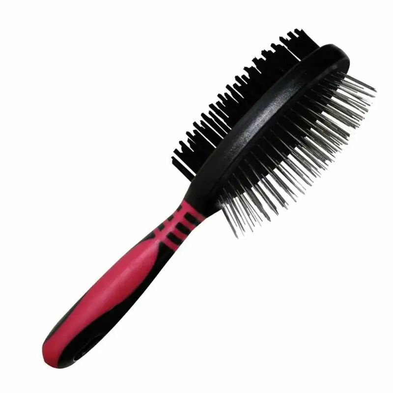 Perie dubla pentru caini Croci Vanity Popular